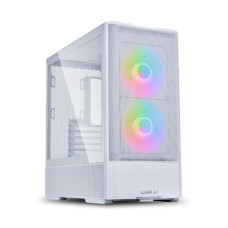 LIAN LI LANCOOL 207 Compact ATX RGB Gaming Computer Case, Airflow Optimized Mesh Panels Tower Chassis w/ 2x140mm ARGB,2x120mm PWM Fans Pre-Installed, USB Type-C Port, Tempered Glass Side Panel (White)